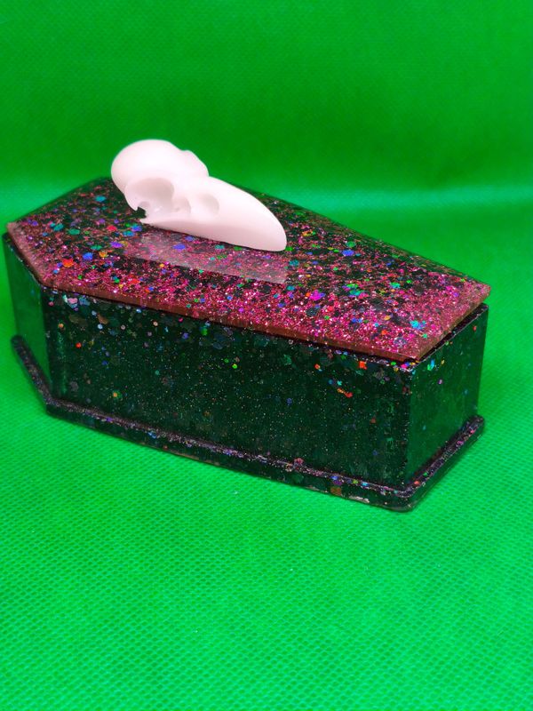 Resin Coffin Keepsake