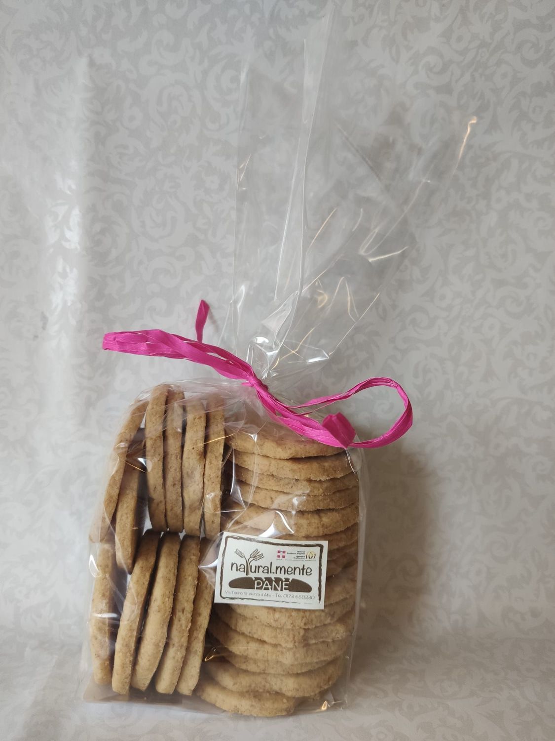 Biscotti integrali con maltitolo