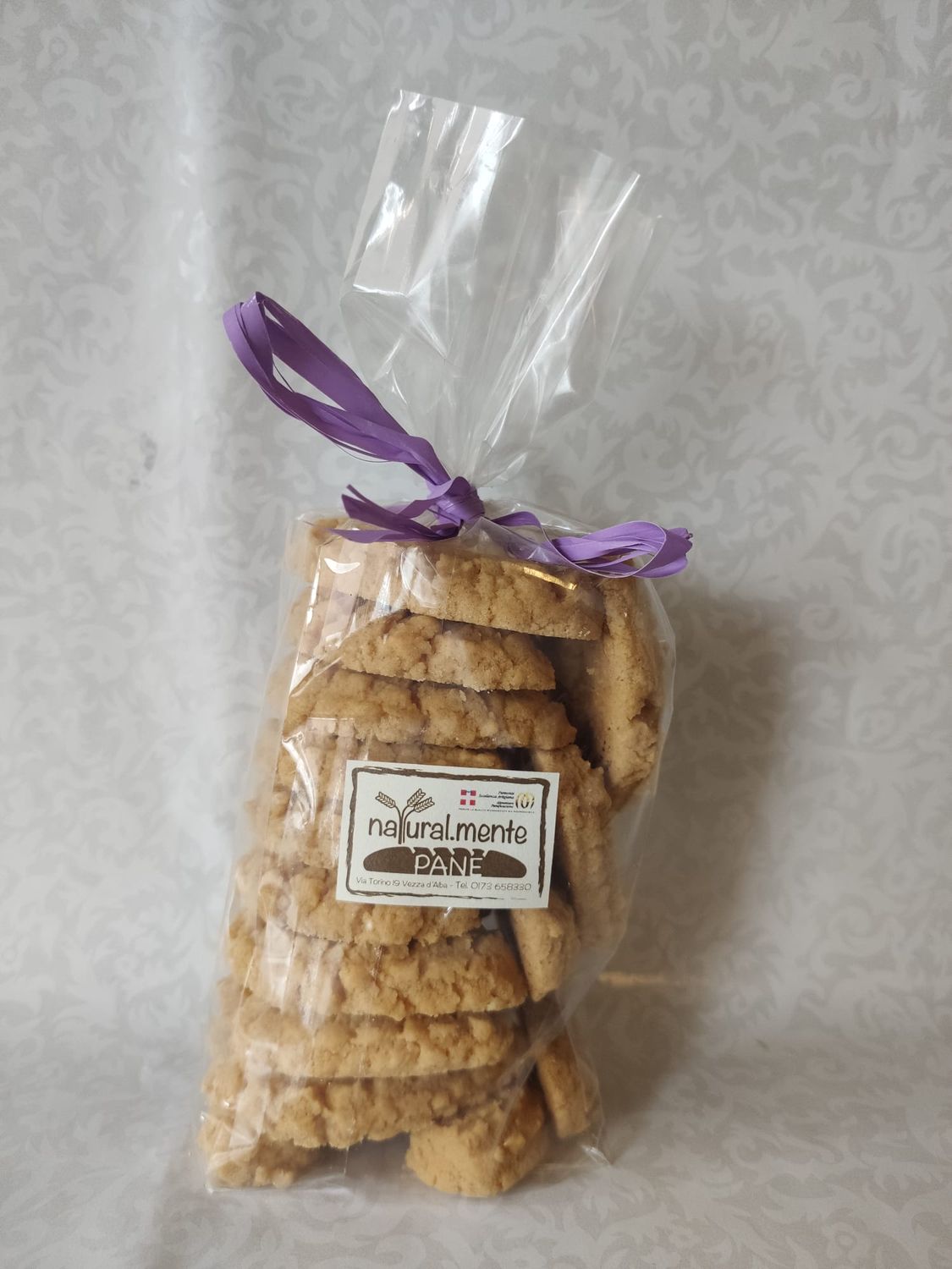 Paste di meliga con maltitolo