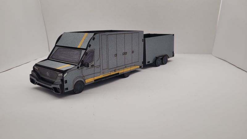 Organizer Mercedes Sprinter + Przyczepka
