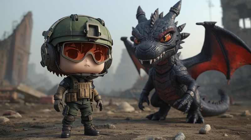 Figurki, Smoki i różne psoty w 3D