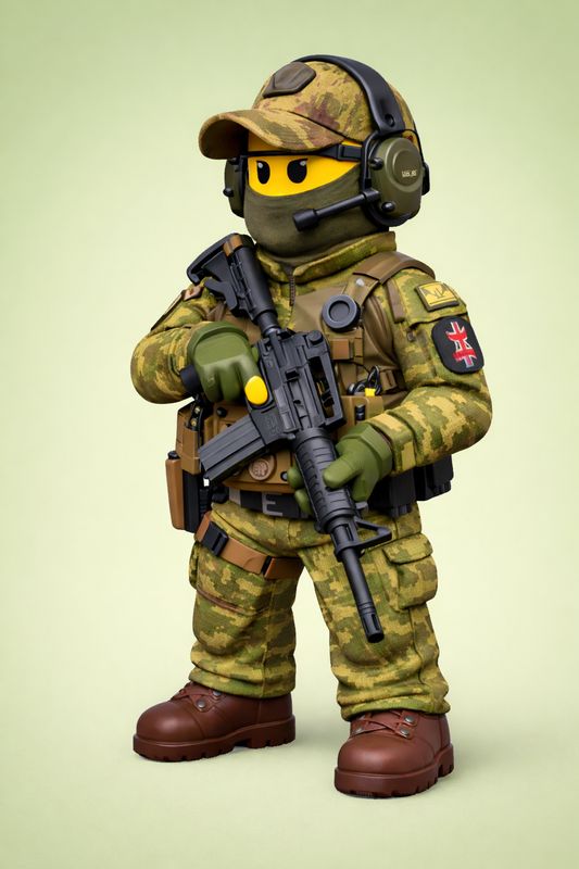 Figurki w stylu Lego 3D