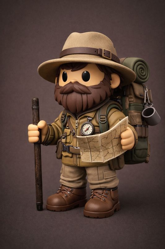 Figurki w stylu Vinyl Toy 3D