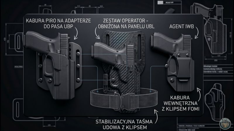 Kabury FALKON IWB / OWB