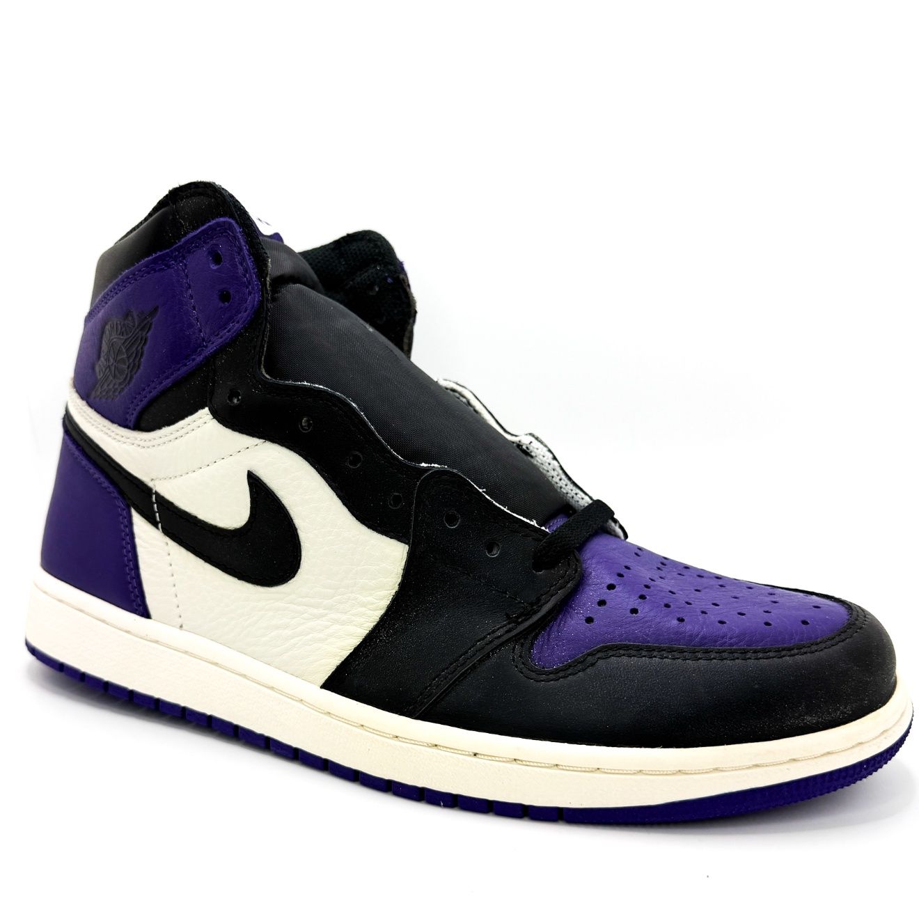 Jordan 1 High OG Court Purple 1.0, Size: 10.5