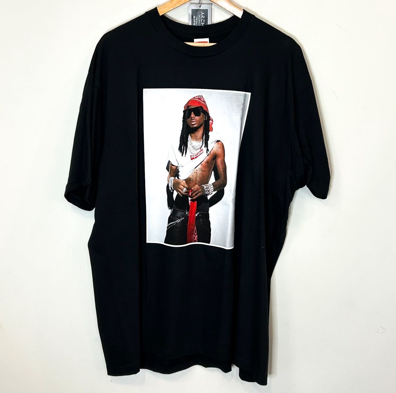 Supreme Playboi Carti Photo Tee, Color: Black, Size: M