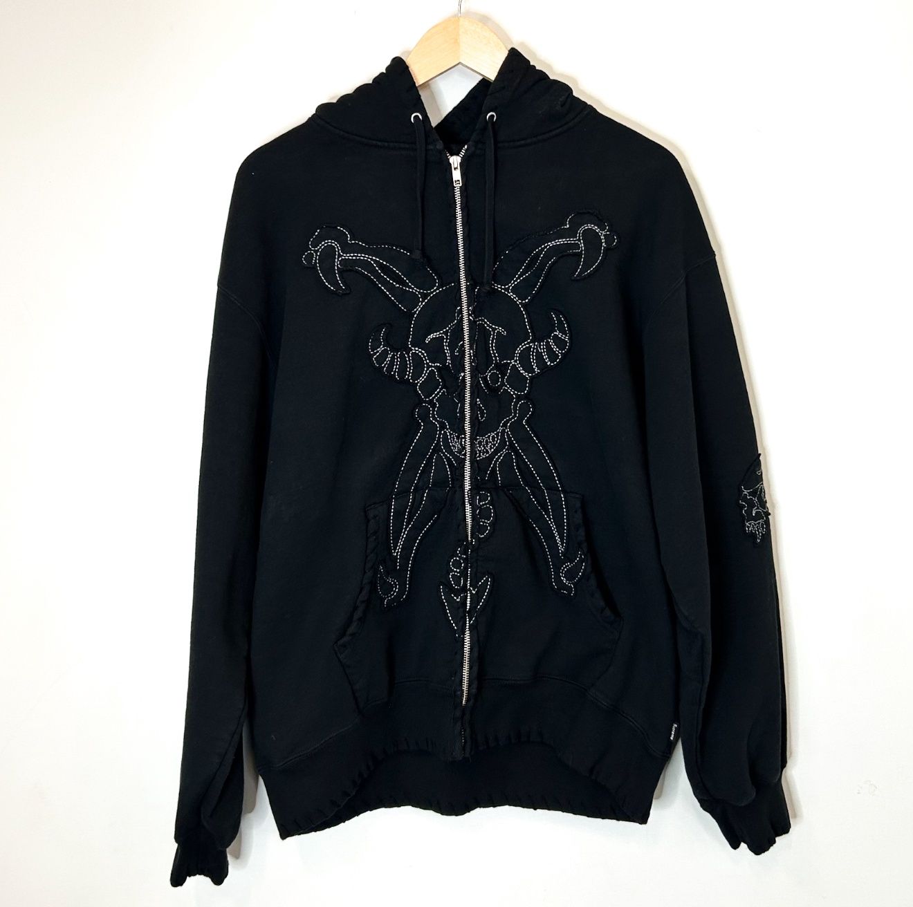 Supreme x Yohji Yamamoto Hoodie Black, Size: L