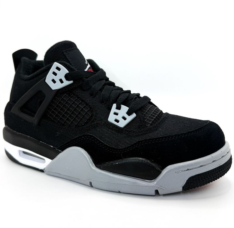 Jordan 4 Black Canvas (GS)