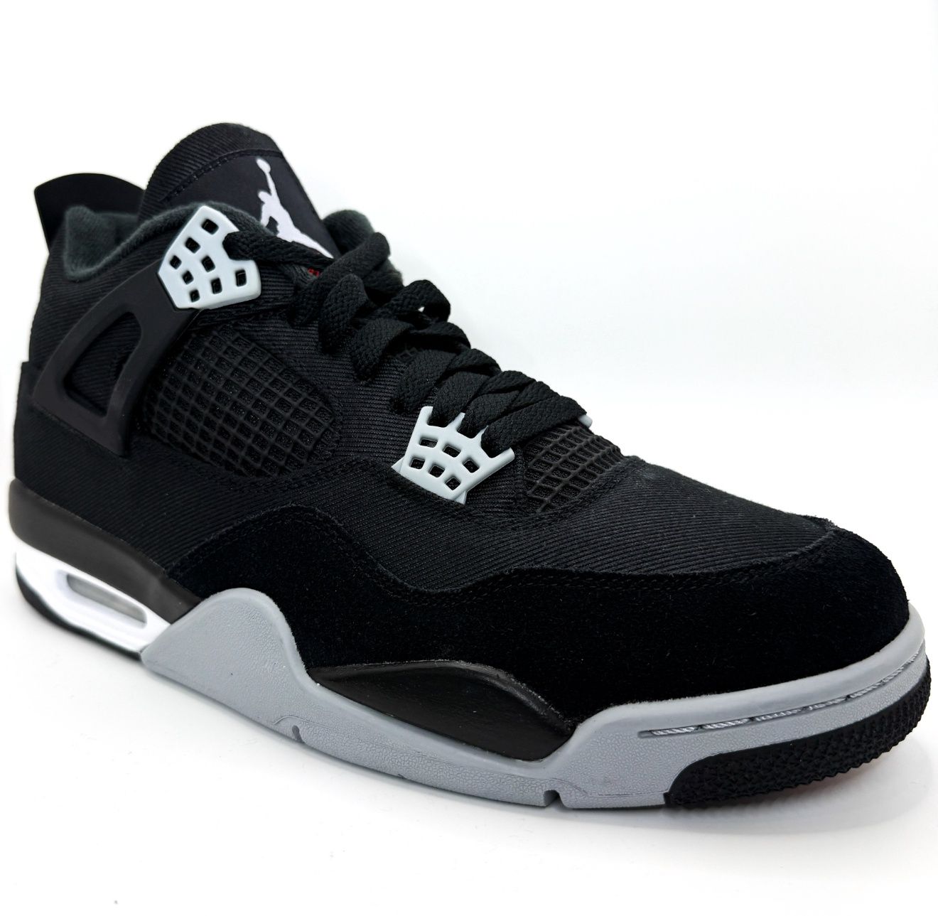 Jordan 4 Black Canvas, Size: 11
