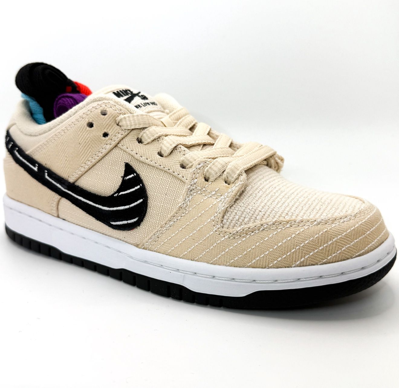 Nike SB Dunk Low Albino &amp; Preto, Size: 5