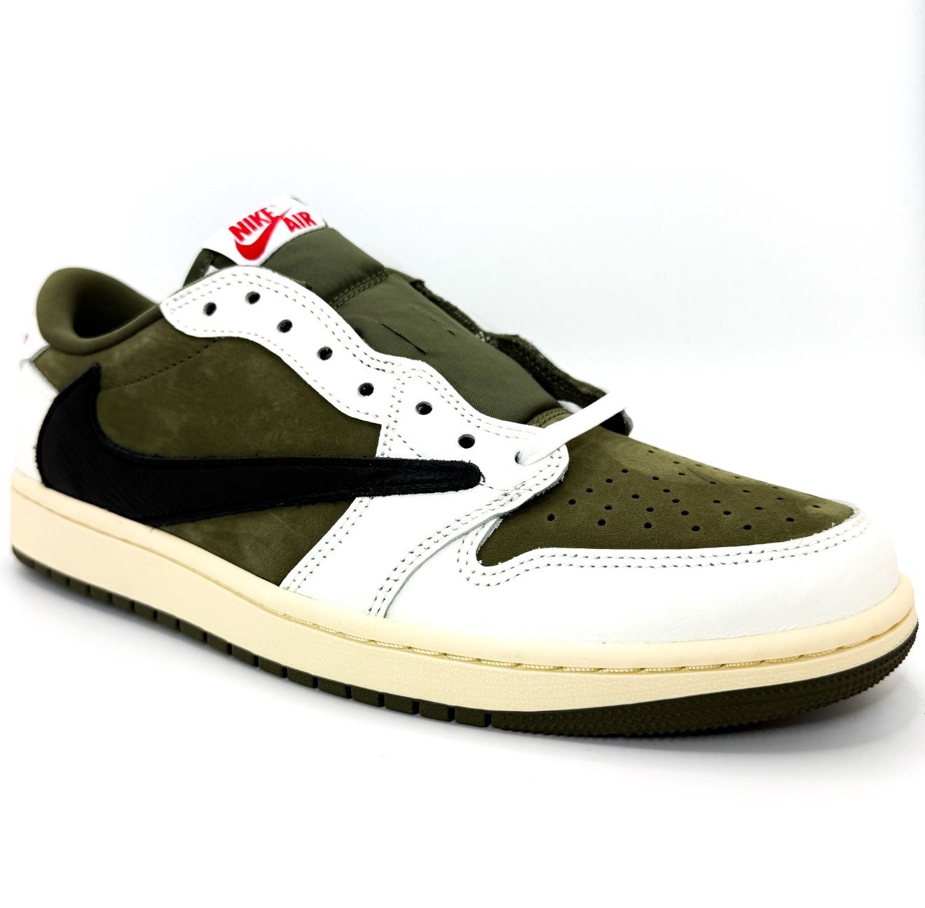 Jordan 1 Retro Low OG SP Travis Scott Medium Olive, Size: 9.5
