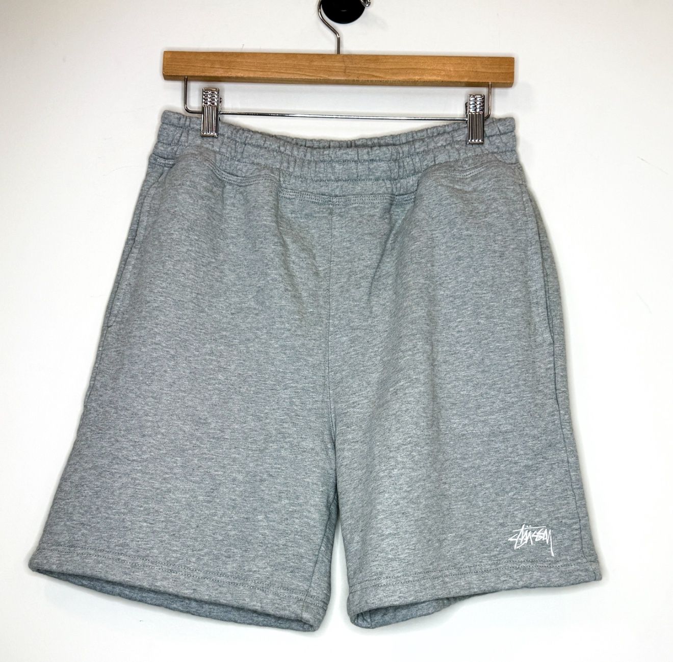 Stussy Sweatshort, Color: Grey, Size: XL