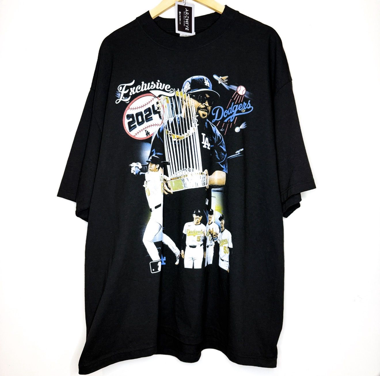 Dodgers Championship Tee, Size: M