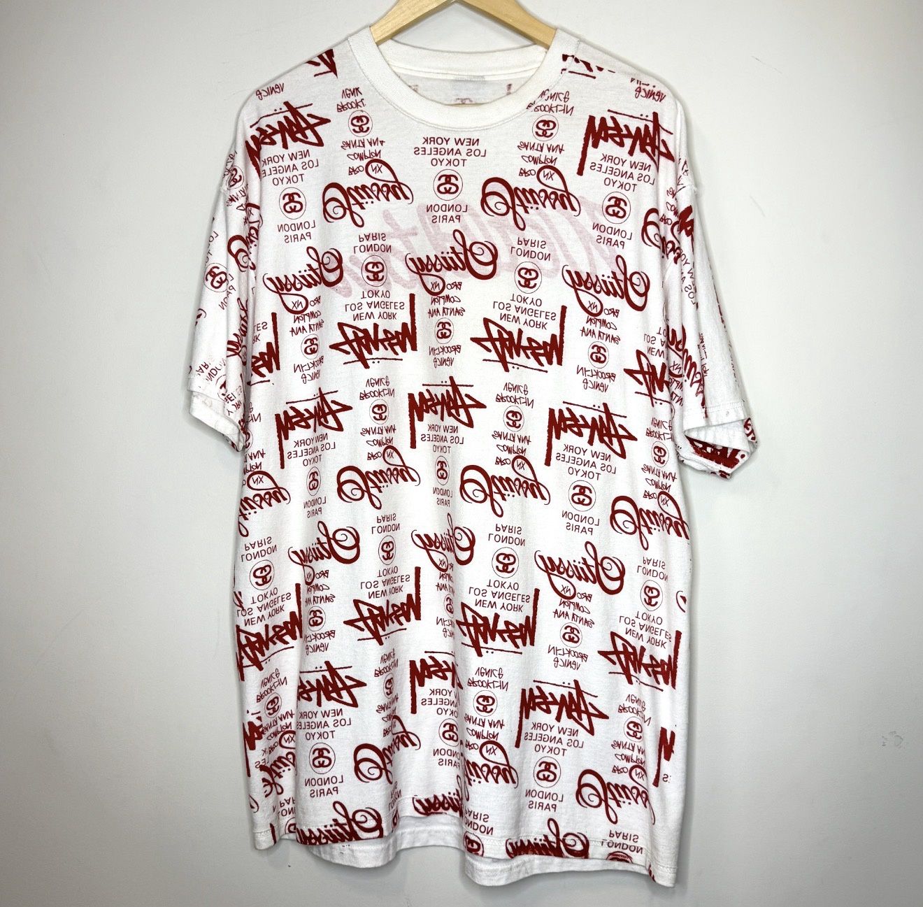 Pre-Owned Stussy ALP Tee, Size: XL