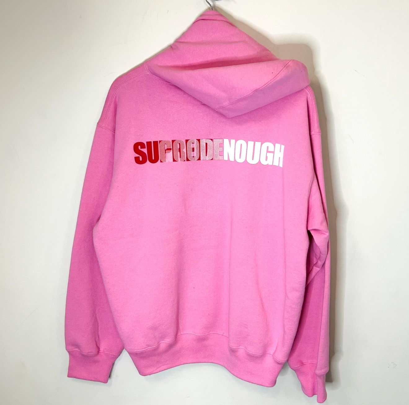 Supreme GOODENOUGH Hoodie, Color: Pink, Size: M