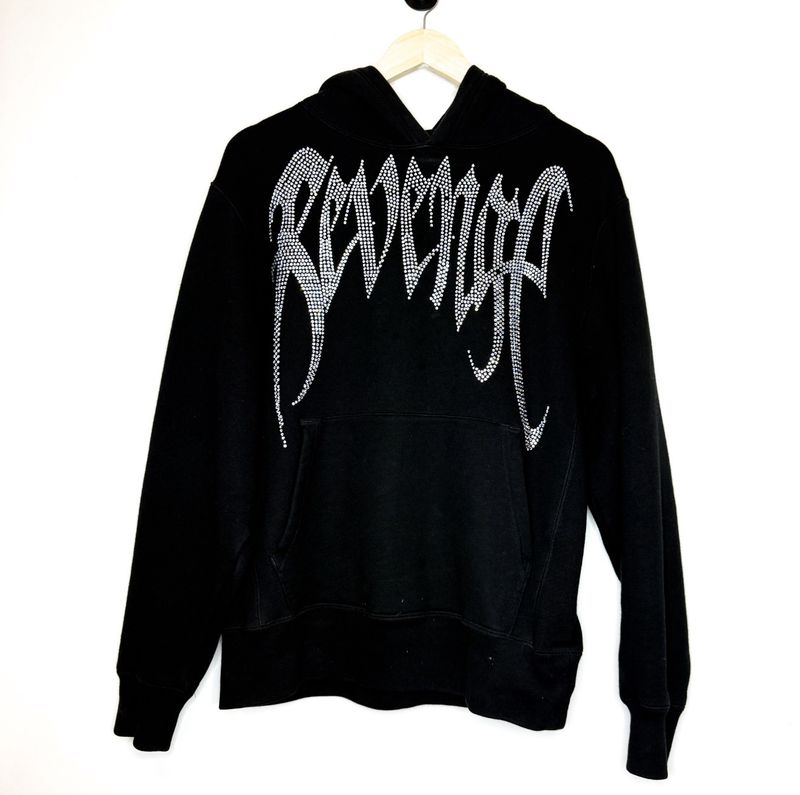 Pre-Owned Revenge Rhinestone Hoodie