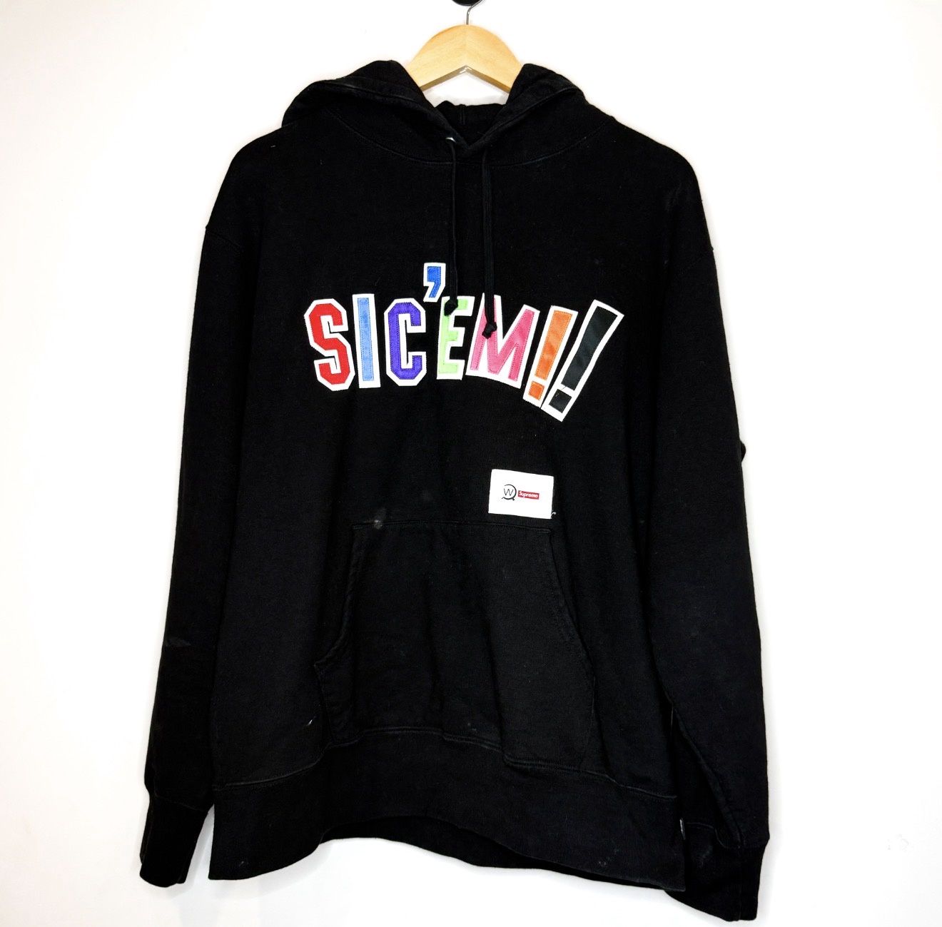 Pre-Owned Supreme WTAPS Hoodie, Size: M