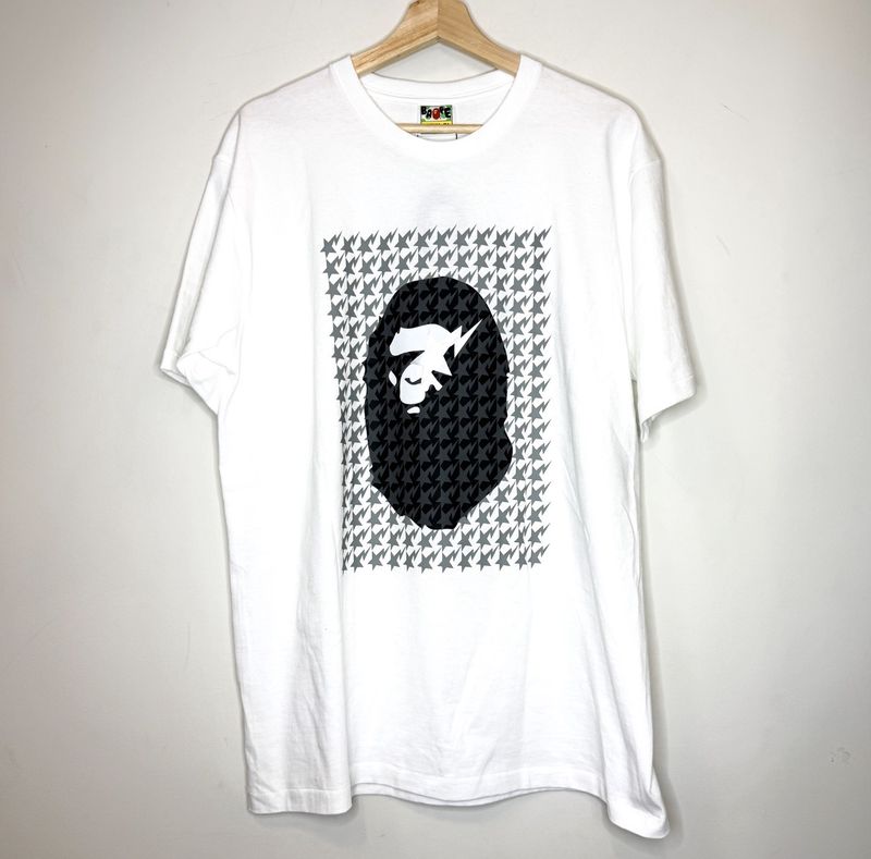 Bape Star Tee White