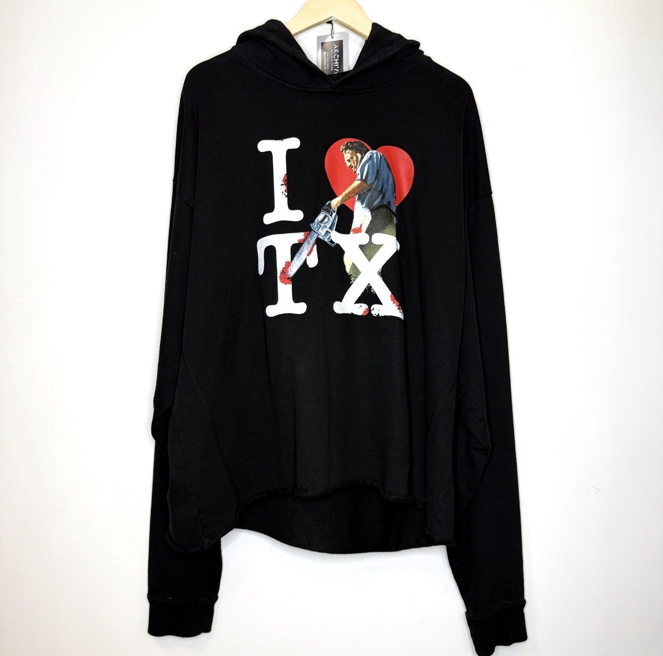 Pre-Owned VLONE ILUVTX Hoodie, Size: XL
