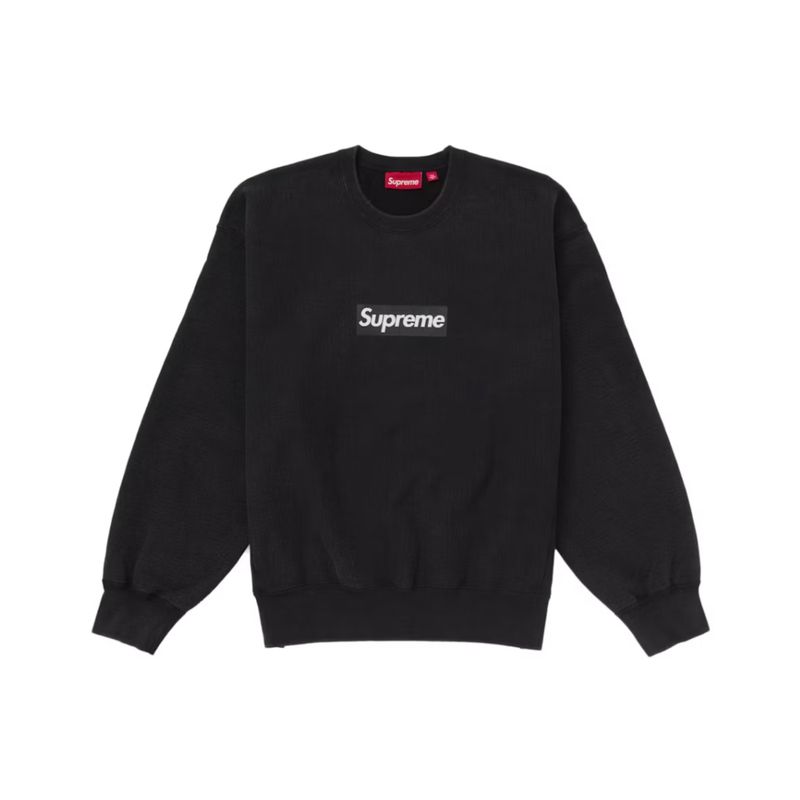 Supreme Washed Box Logo Crewneck