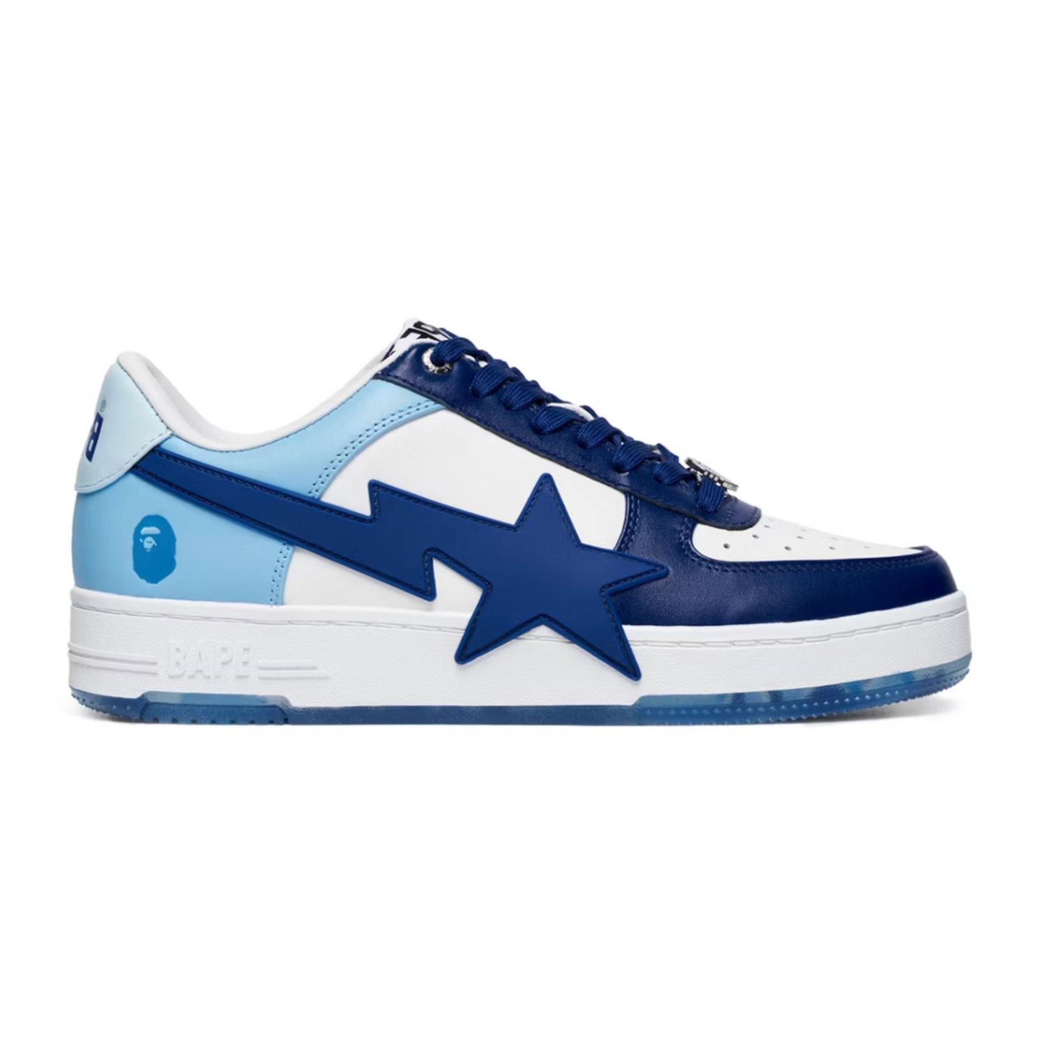 Bape Sta White Blue, Size: 5
