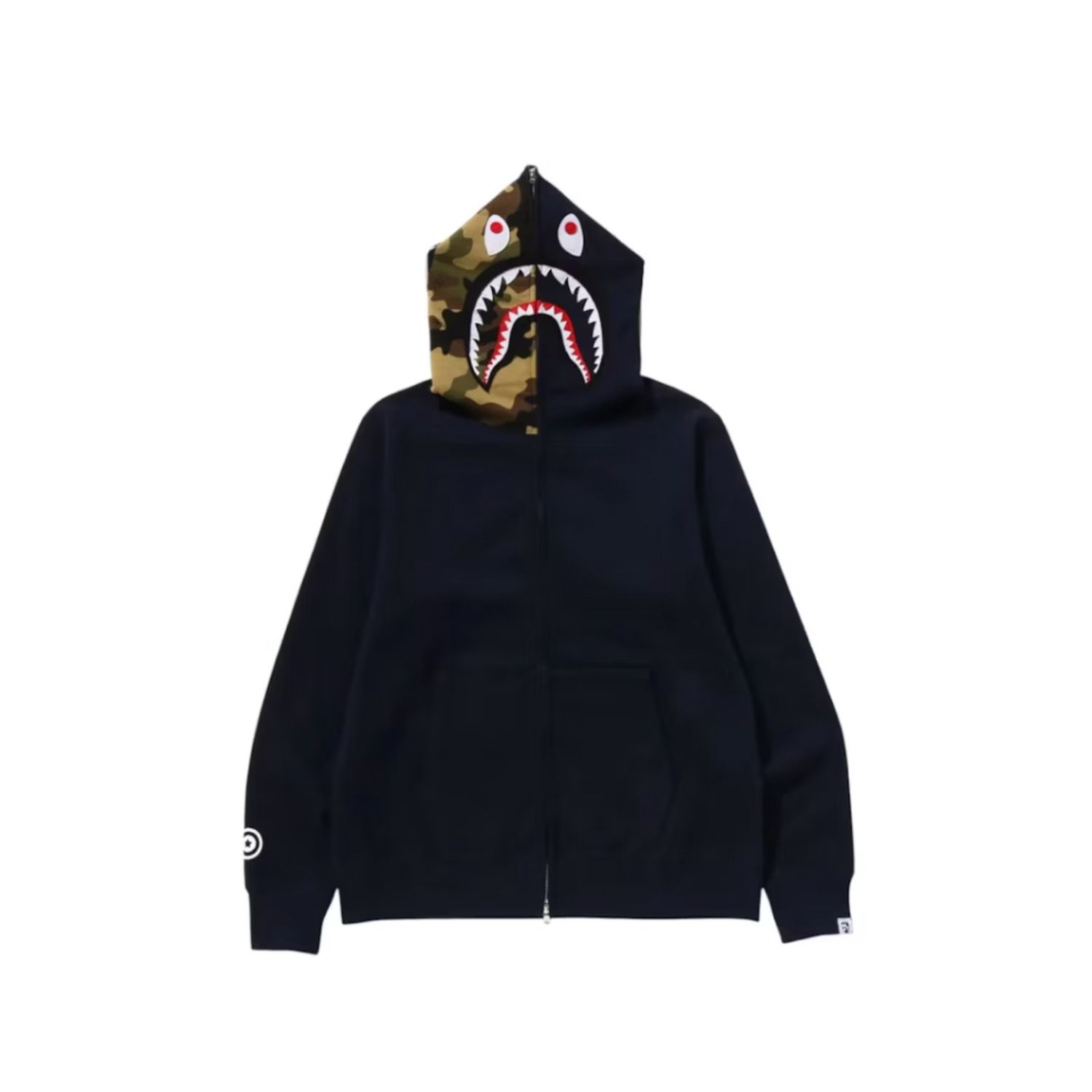 BAPE 1st Shark Hoodie, Color: Navy, Size: M