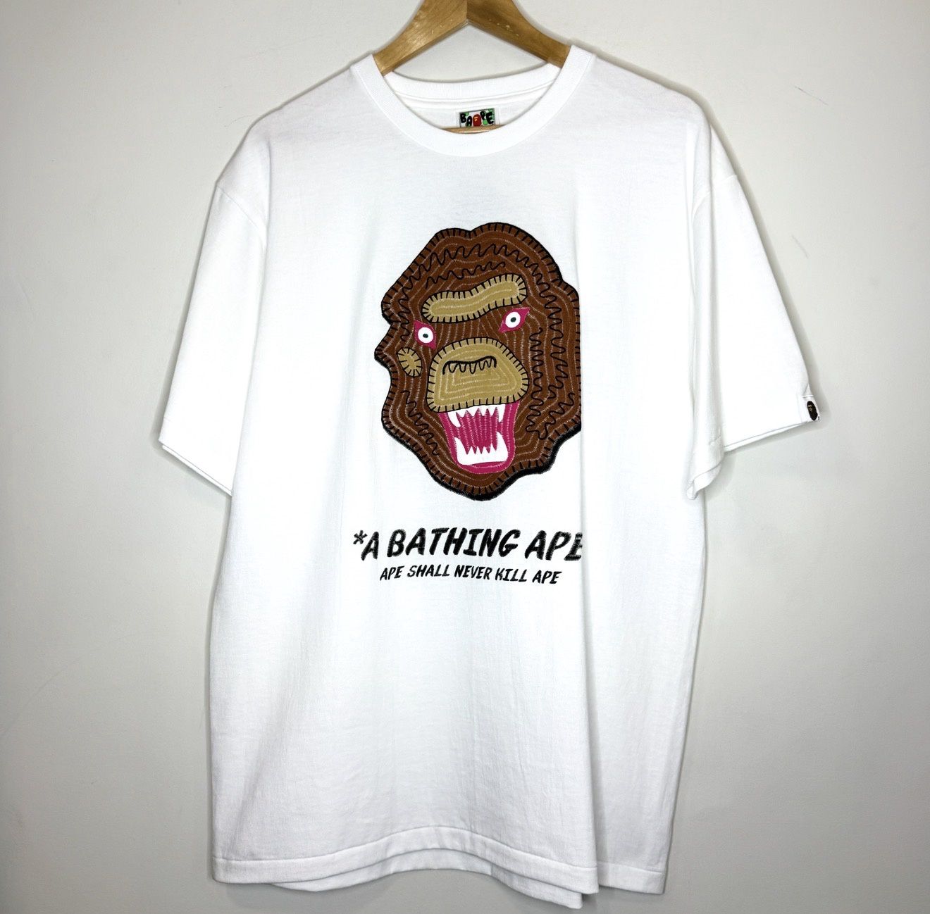 Bape Big Ape Embroidery Tee