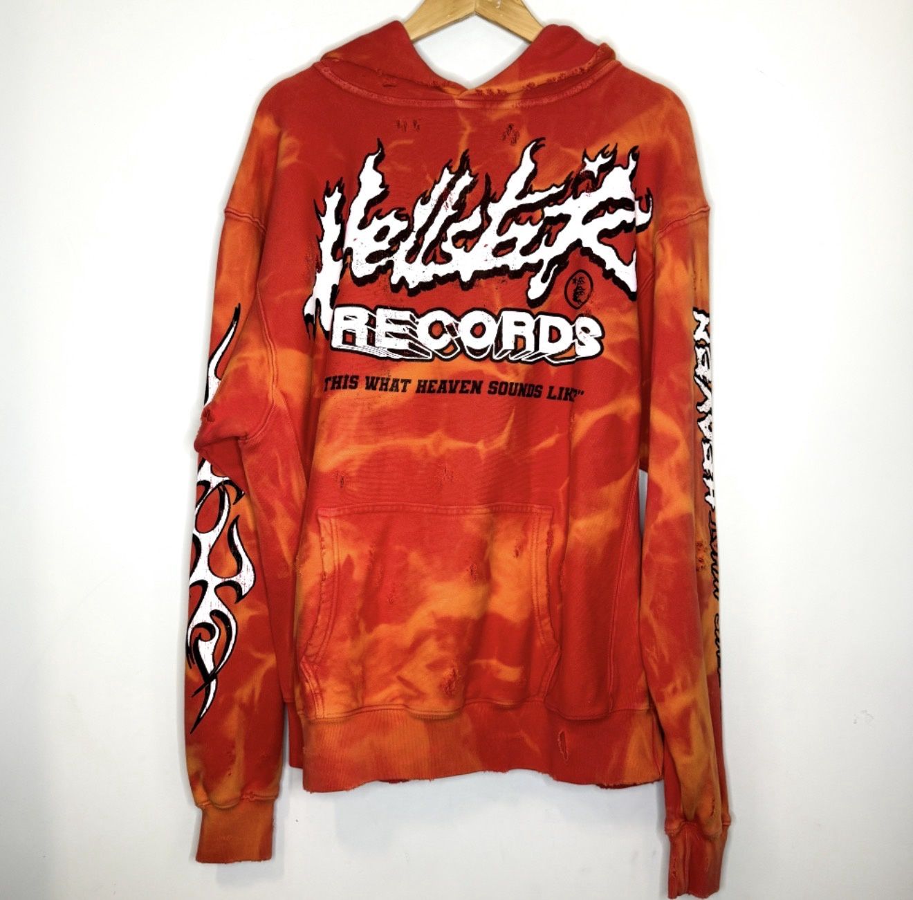 Hellstar Records Lava Hoodie, Size: L