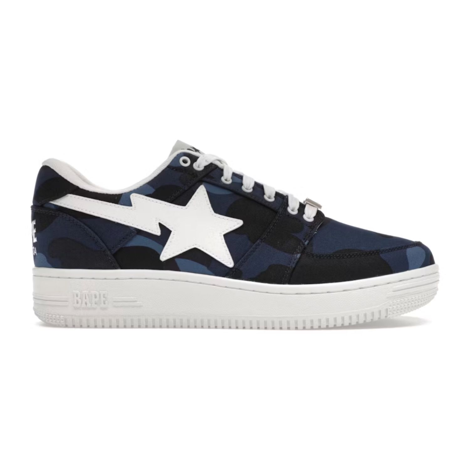 Bape Sta Color Camo Navy, Size: 8.5