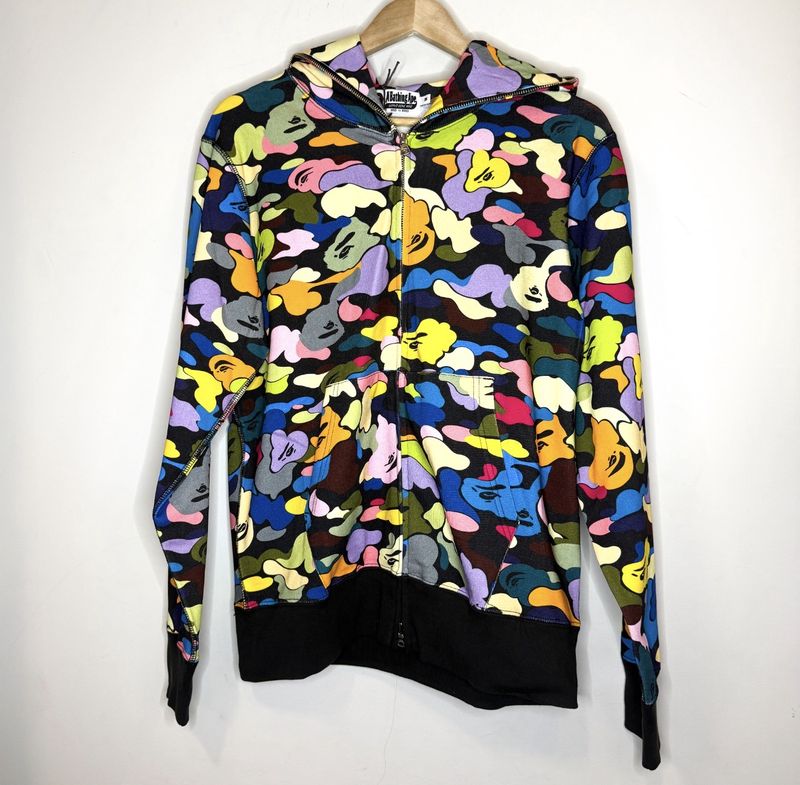 Bape Multi Shark Zip Hoodie