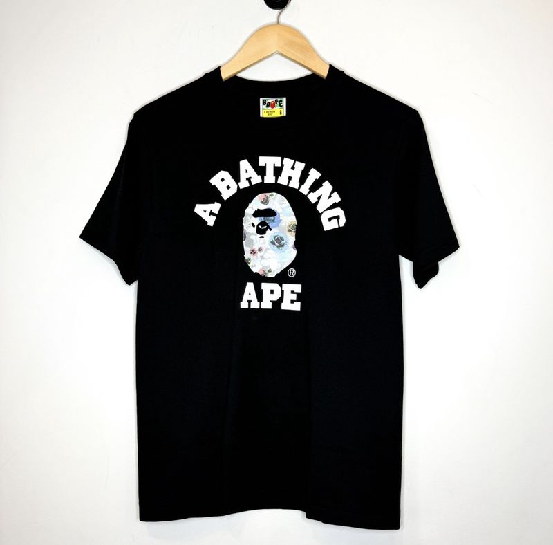 Bape College Tee Floral