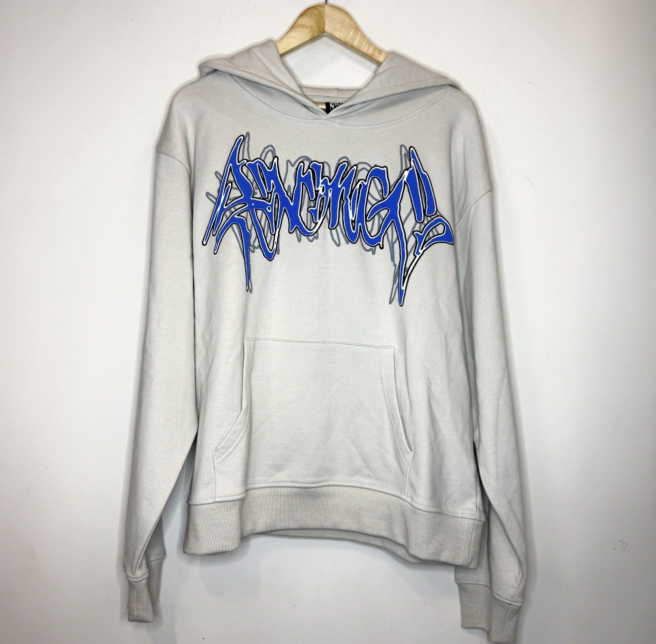 Revenge Tour Hoodie, Color: Cement, Size: L