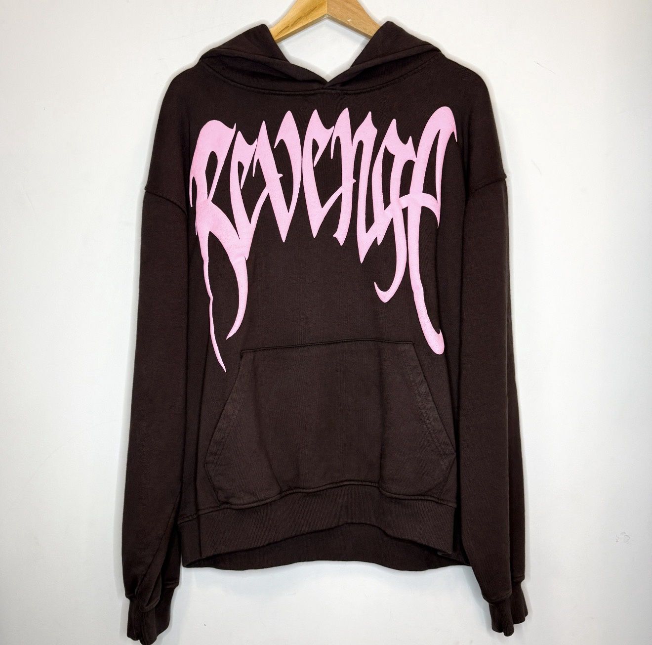 Revenge X Hoodie, Color: Brown, Size: XL