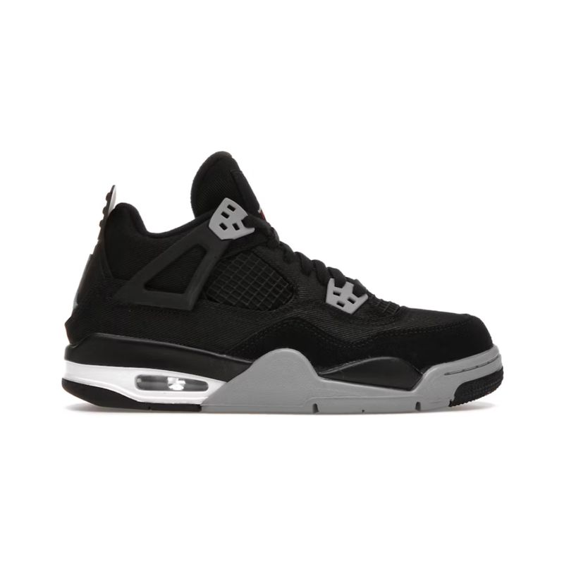 Jordan 4 Black Canvas (GS)