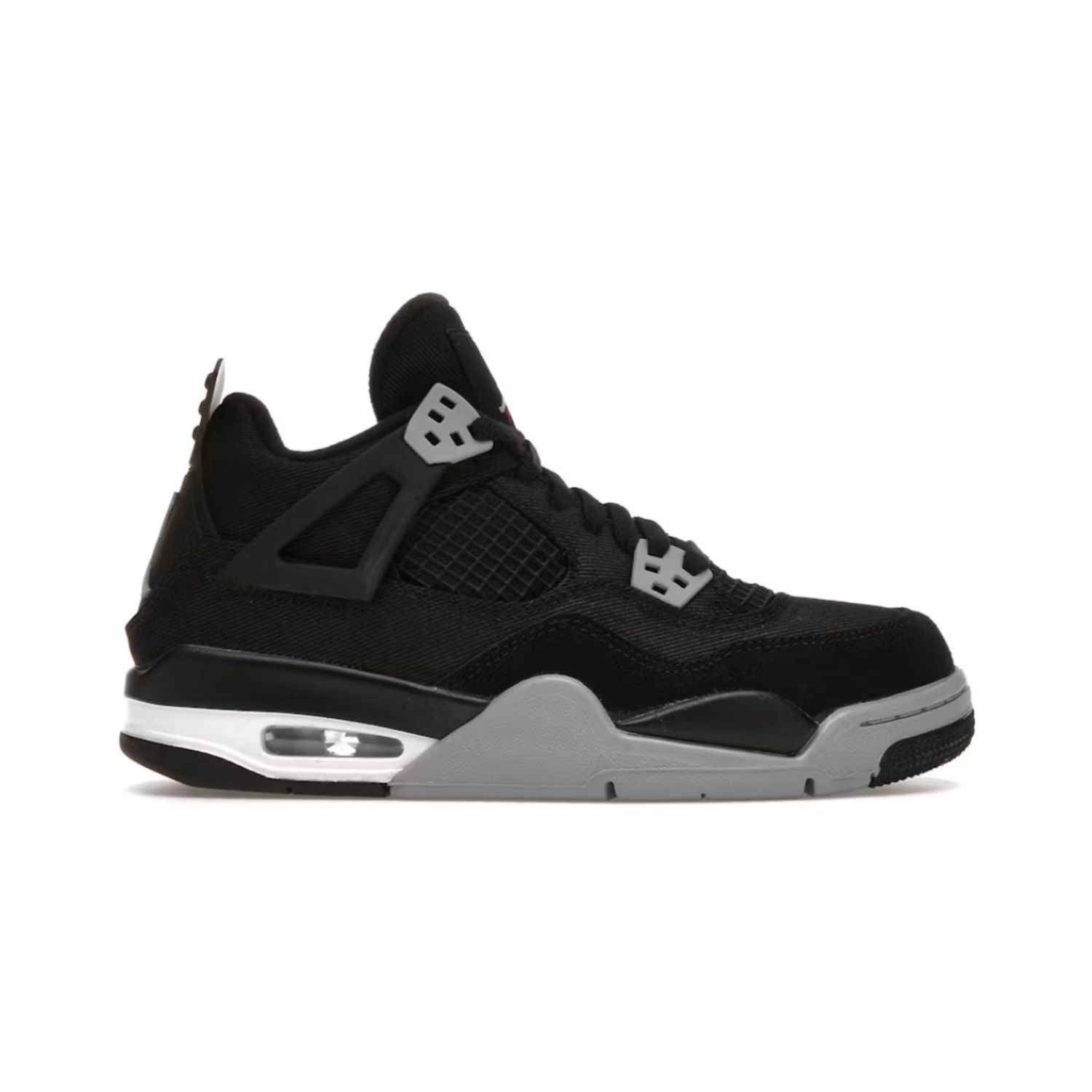 Jordan 4 Black Canvas (GS), Size: 5.5