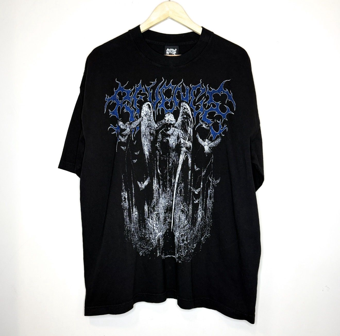 Revenge Angel Tee, Color: Black, Size: XL