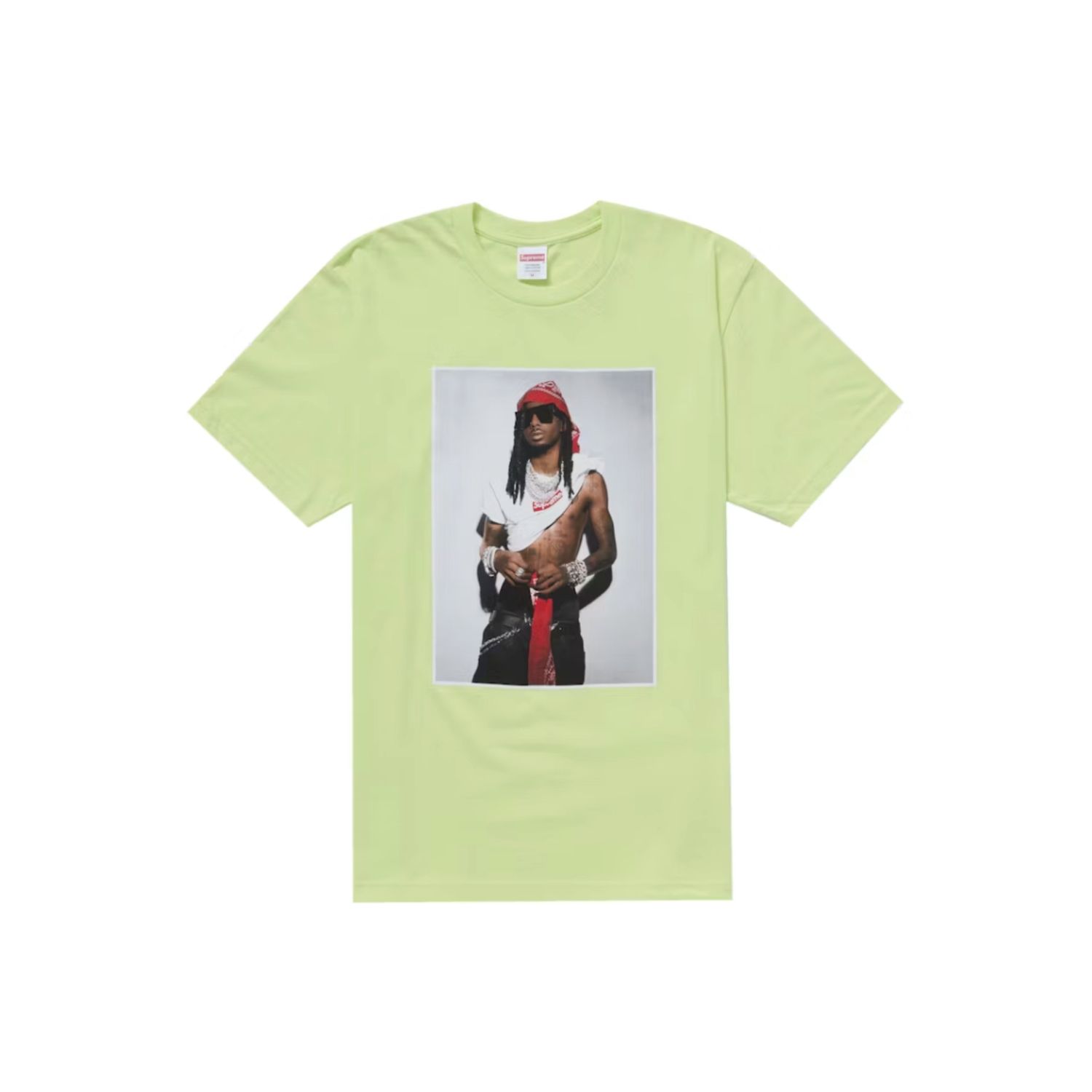 Supreme Playboi Carti Photo Tee, Color: Lime, Size: M
