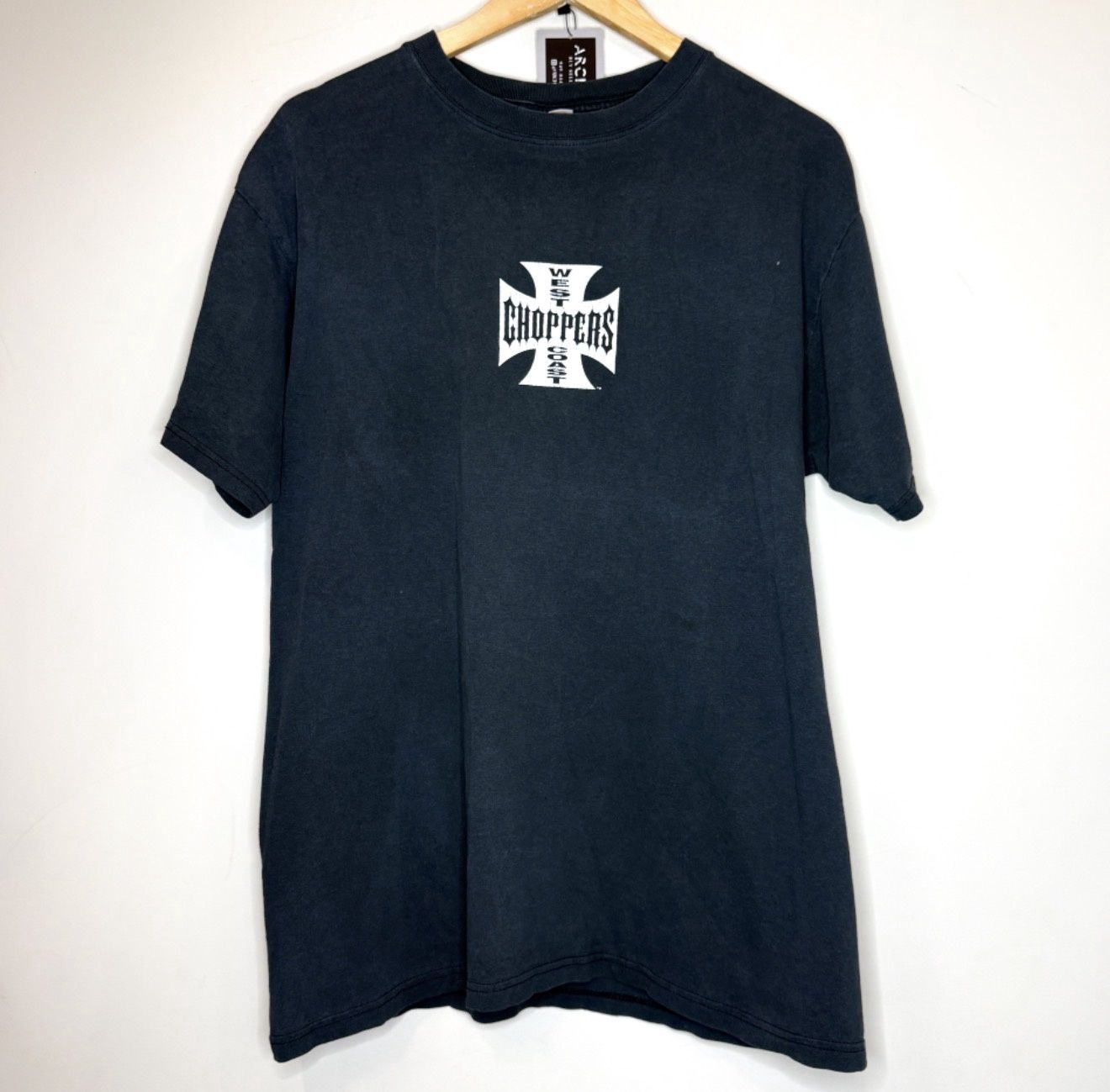 (FINAL SALE) VINTAGE West Coast Chopper Classic Tee Black