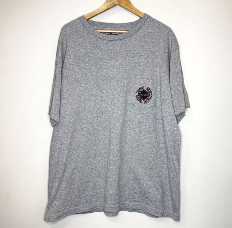 FINAL SALE Vintage Harley Davdison Kane's Calgary Tee