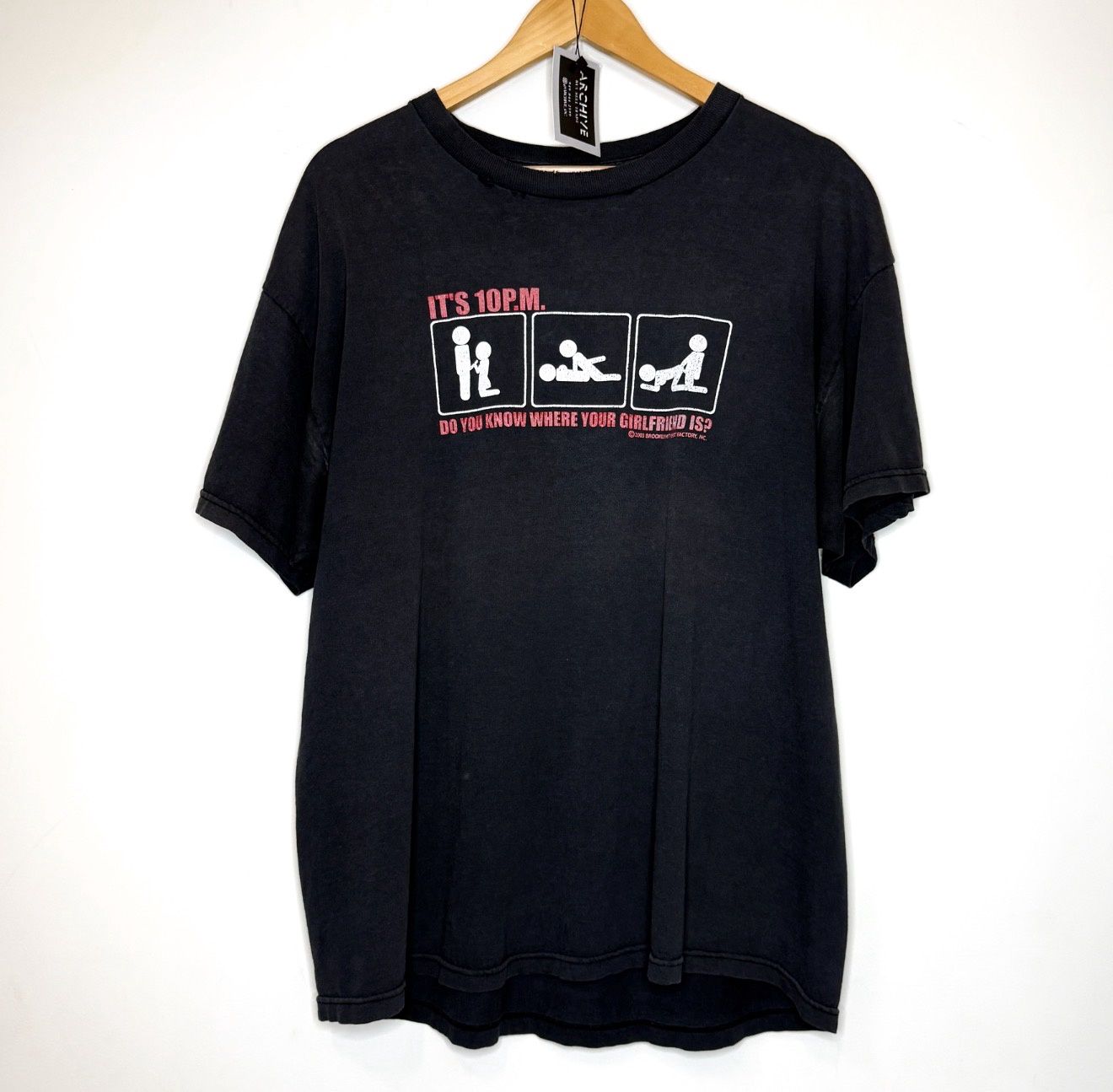 FINAL SALE Vintage Girlfriend Tee, Size: XL