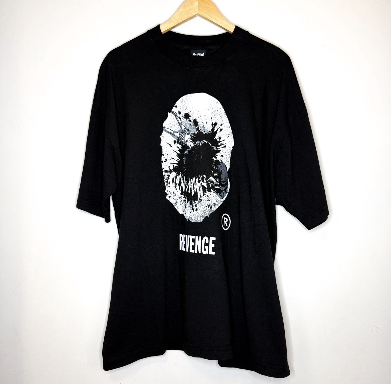Revenge Baesta Tee, Color: Black, Size: XL