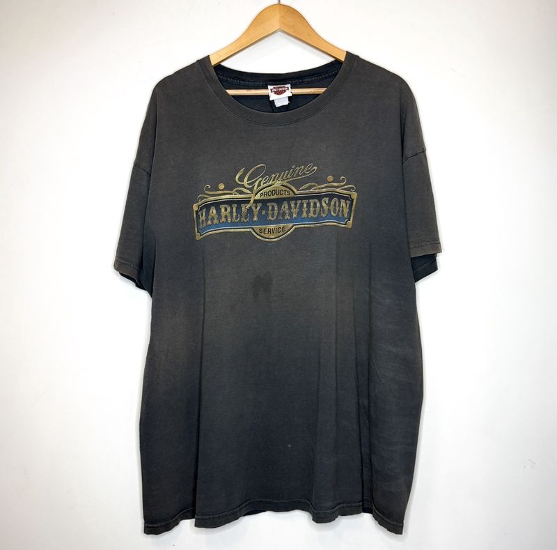 (FINAL SALE) VINATGE Harley Davidson Columbia Tee