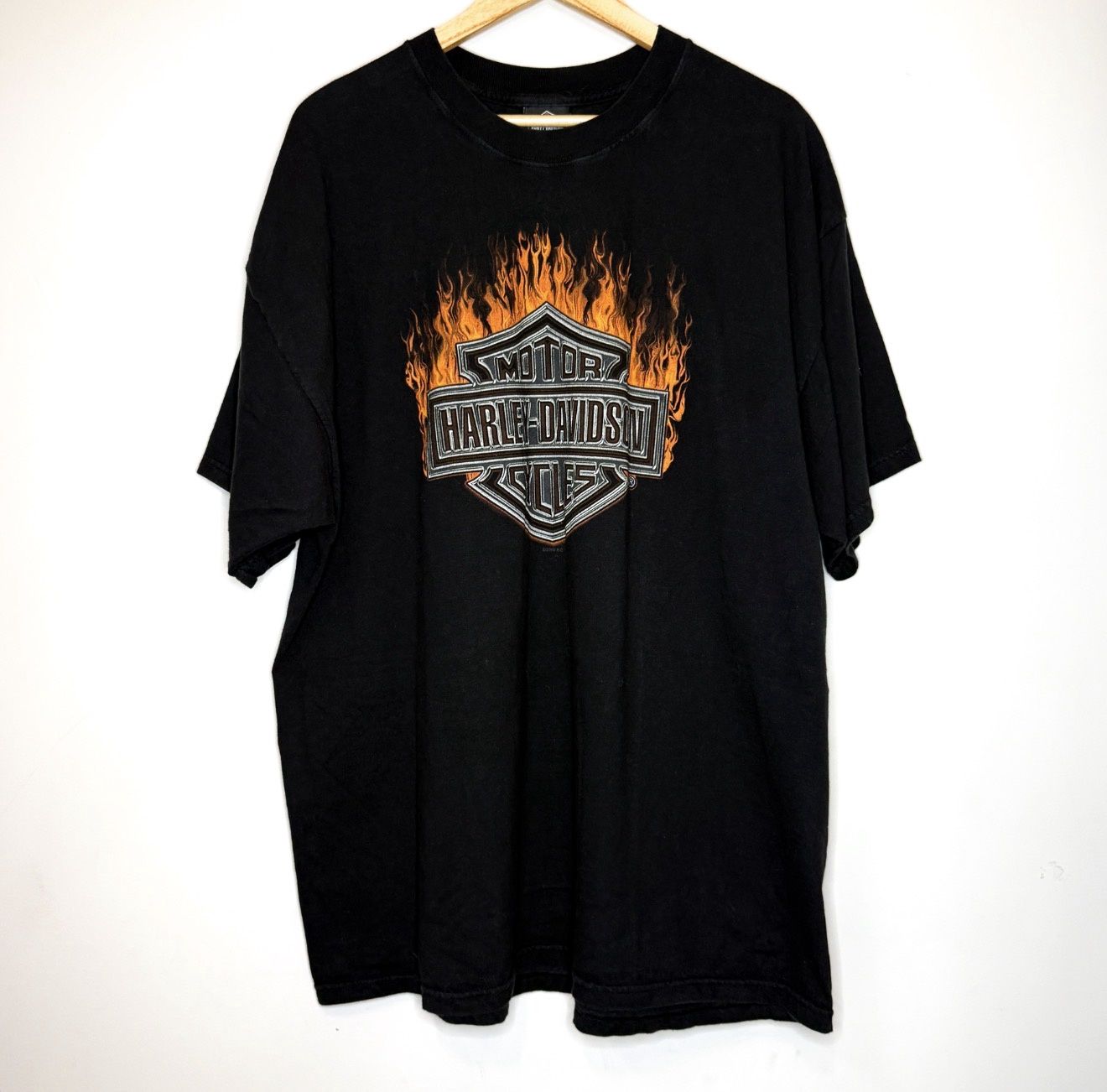 (FINAL SALE) VINTAGE Harley Davidson Wild Fire Tee, Size: 2XL