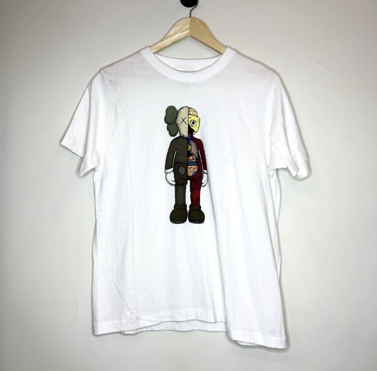 KAWS x Uniqlo Flayed Tee, Size: S