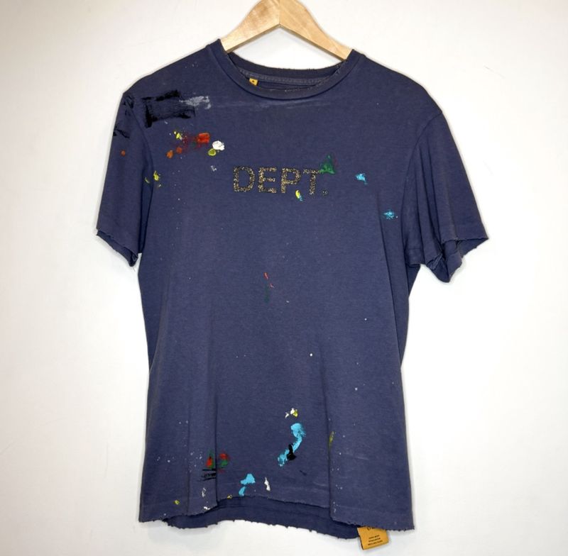 Gallery Dept Paint Navy Tee (USED)
