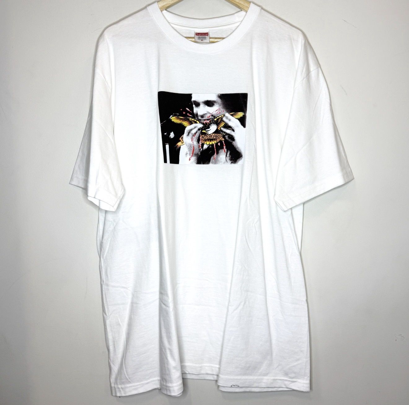 Supreme Anti Hero Ozzy Tee White, Size: XL