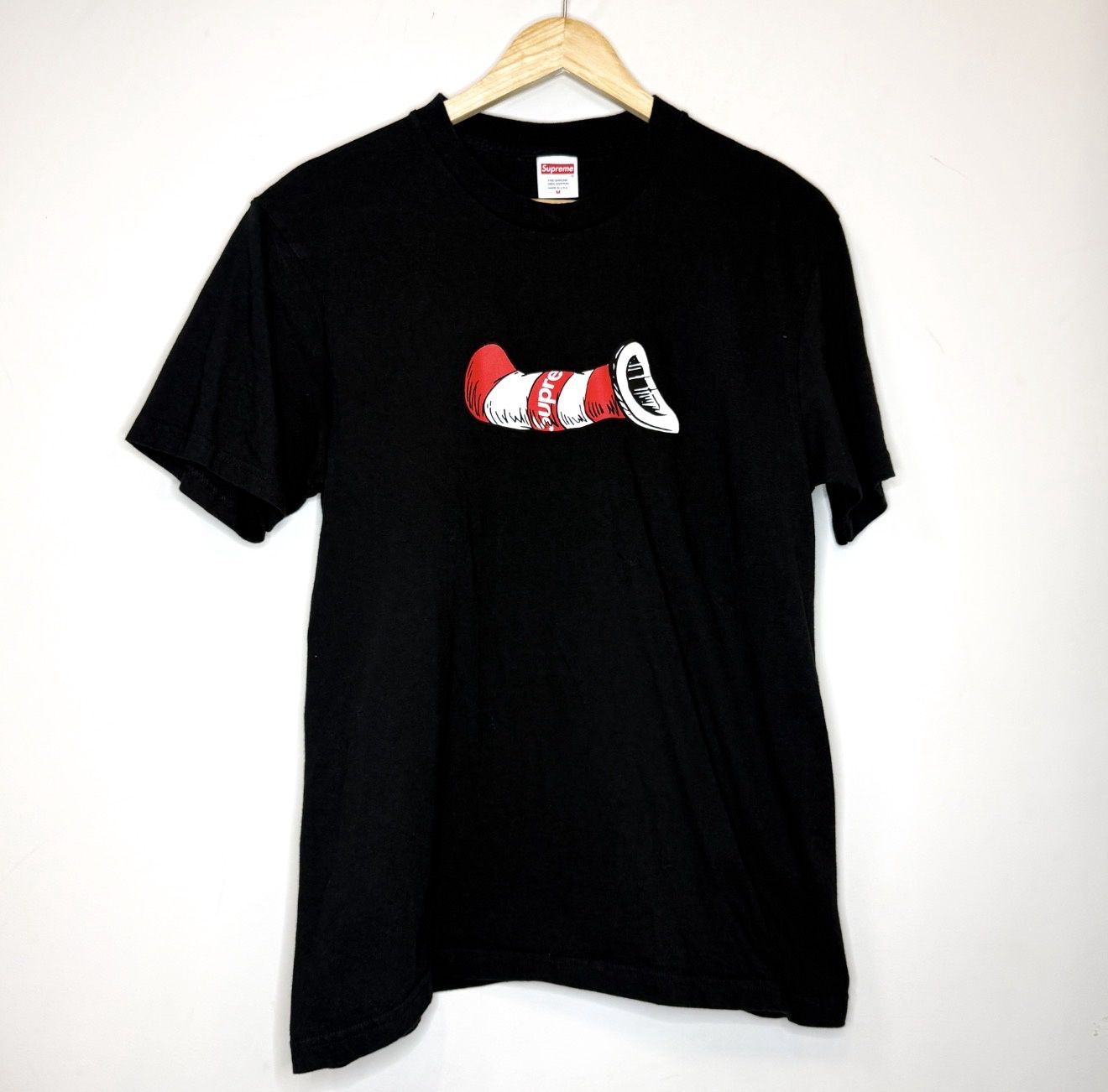 Pre-Owned Supreme Cat in the Hat Tee, Size: M