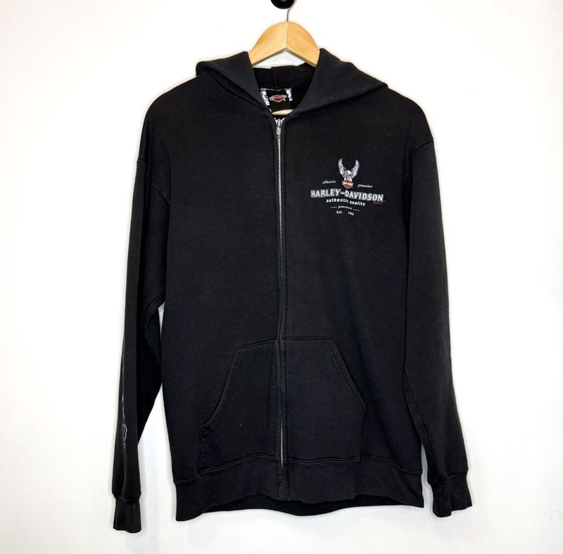 (FINAL SALE) VINTAGE Harley Davidson Lee SB Hoodie