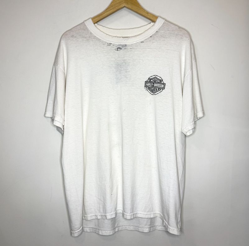 (FINAL SALE) VINTAGE Harley Davidson Laughlin River Run Tee