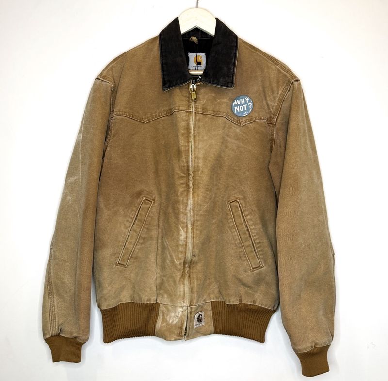 (FINAL SALE) VINTAGE Carhartt Santa Fe Jacket Tan